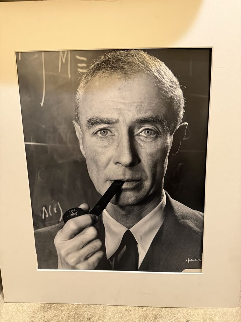 Photograph Philippe Halsman "Robert Oppenheimer 1958" Edition (1 of 8)