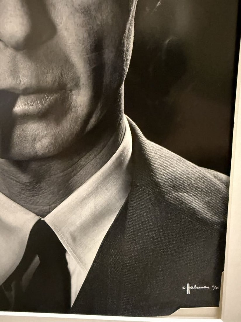 Photograph Philippe Halsman "Robert Oppenheimer 1958" Edition - 6