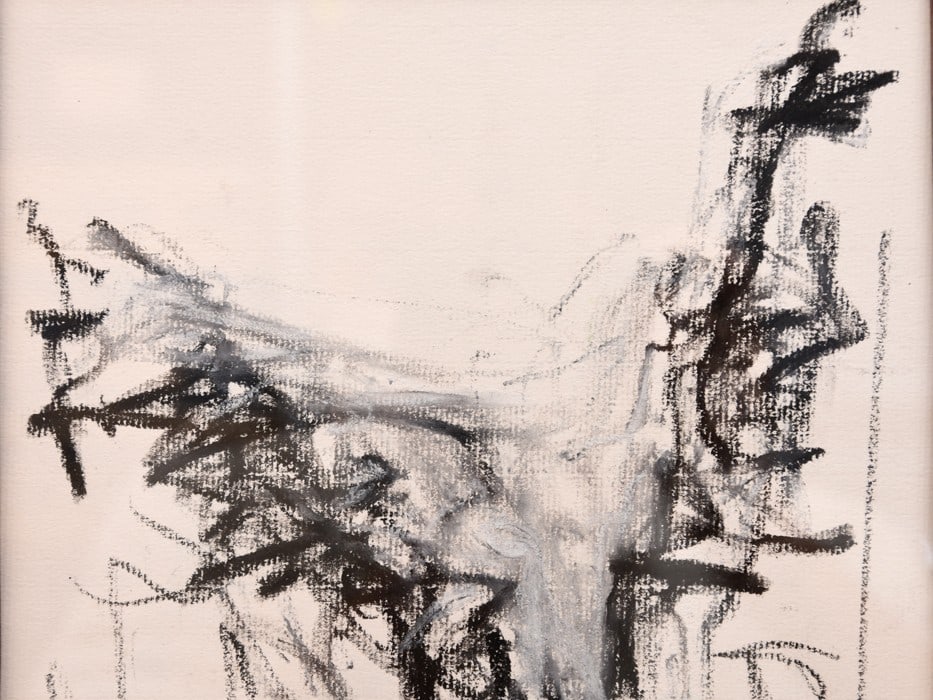 Spain Rafael Gomez Ayala Original Drawing "October 1995" Pastel on Paper Signed - 3