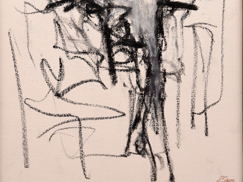 Spain Rafael Gomez Ayala Original Drawing "October 1995" Pastel on Paper Signed - 4