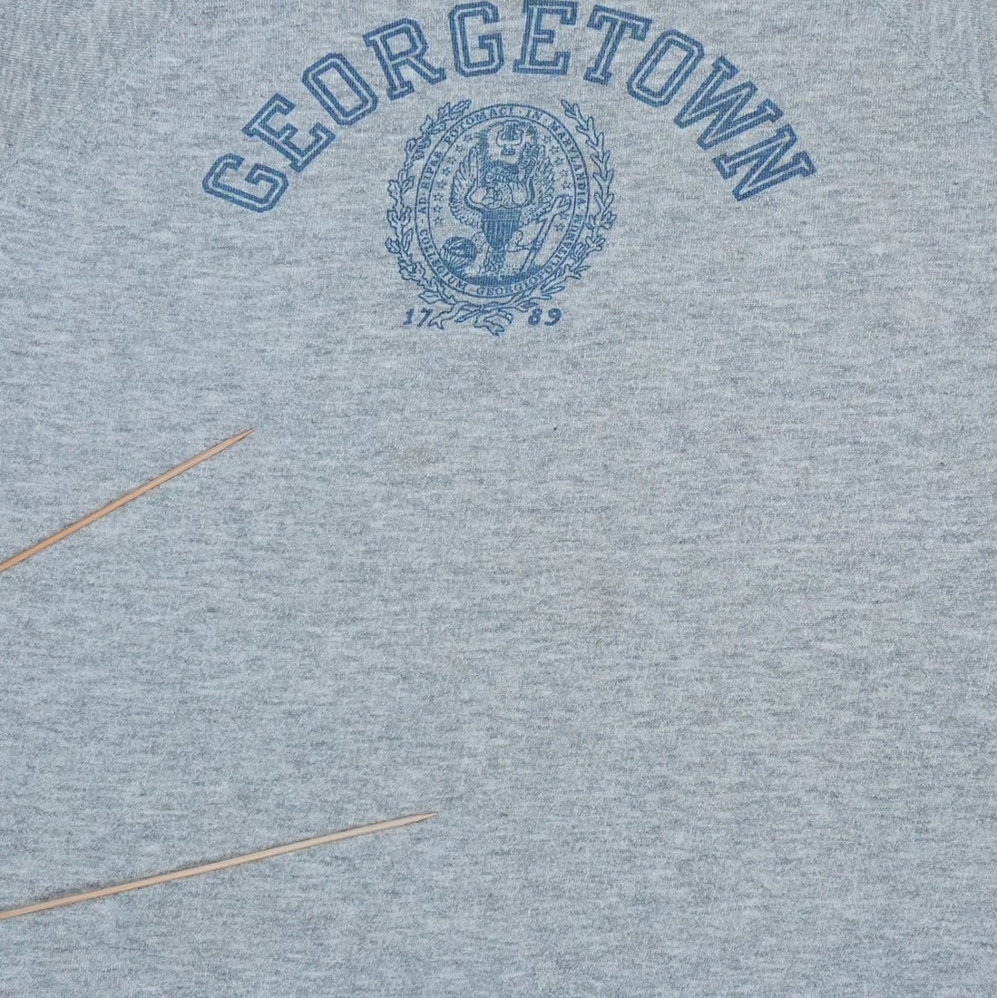 Sweatshirt 1980s Georgetown University Champion - 4