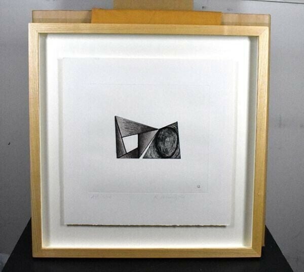 1937) Original Etching Aquatint Pencil Signed AP10 - Robert Mangold (American - 3