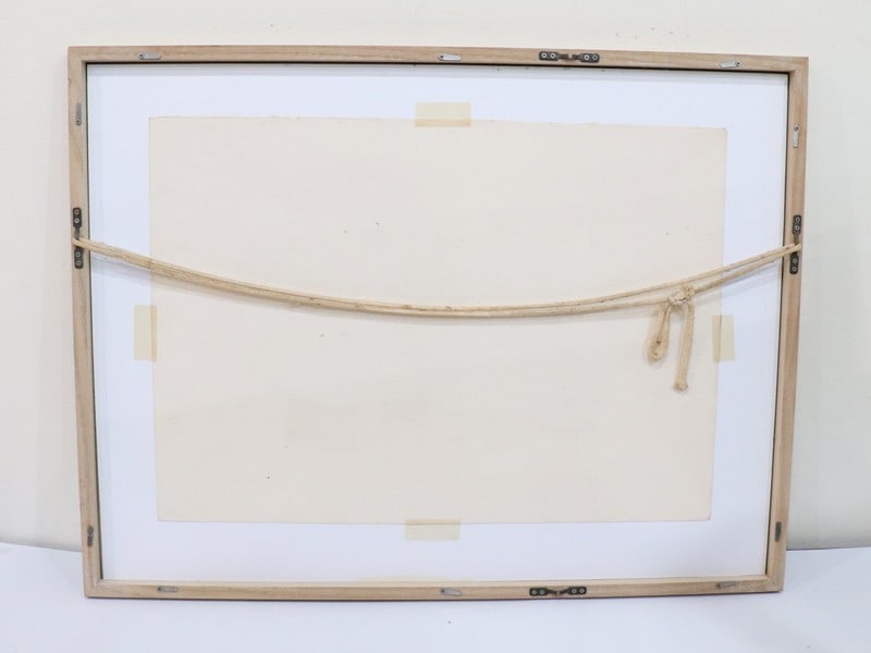 100 Kiyoshi Saito Print "Konkon" Woodblock Print 1976 10/ - 9