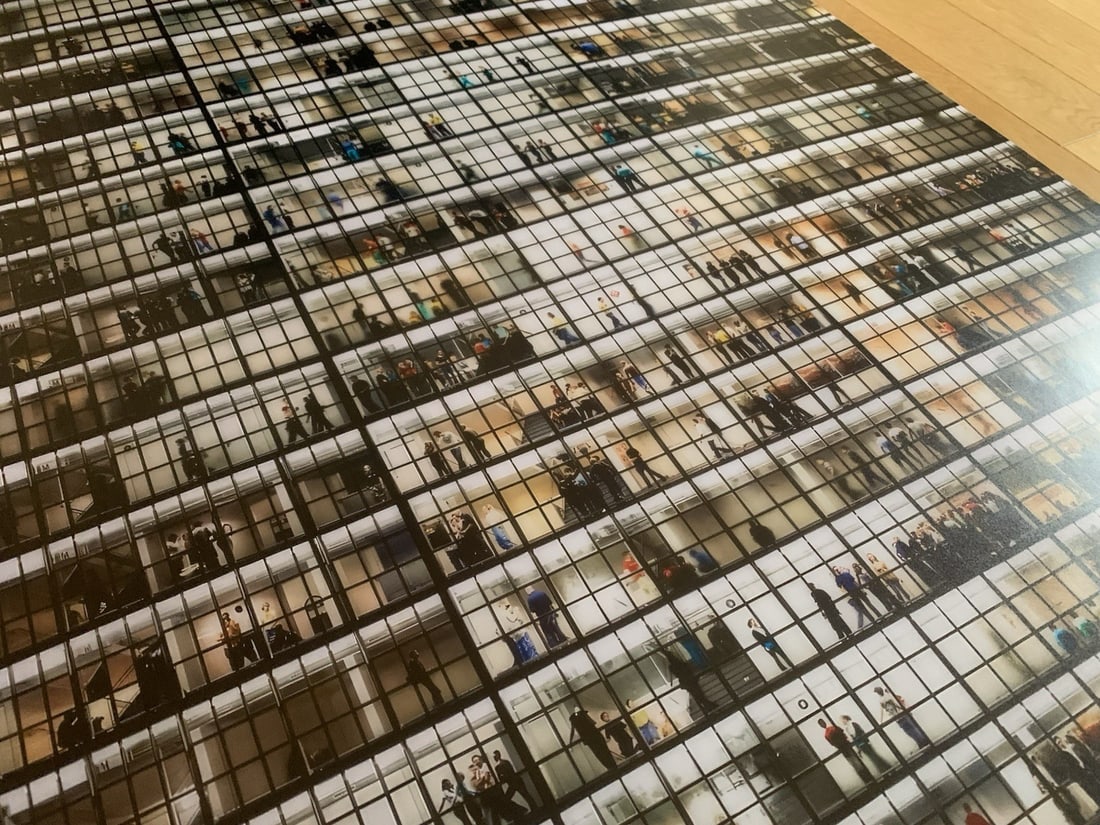 40" Andreas Gursky Space is Time Art Poster 28" x - 3