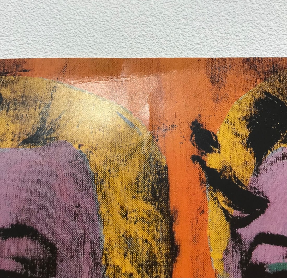 27" Andy Warhol Tel Aviv Israel 1992 Exhibition Poster Marilyn Monroe 39" x - 9