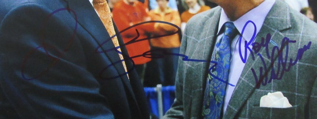 Beckett Jim Boeheim/ Roy Williams Dual-Autographed 11x14 Photo - 2