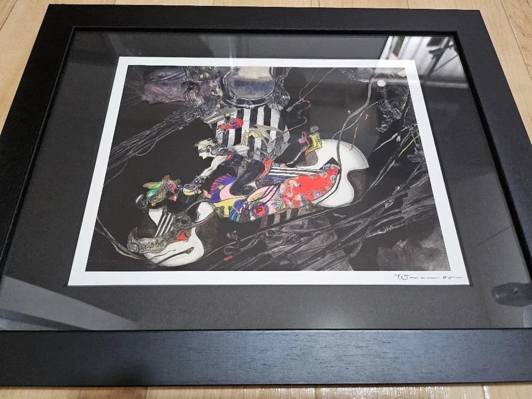 COA Yoshitaka Amano Cloud Iron Horse Harley FF7 Signed With: COA Yoshitaka Amano Cloud Iron Horse Harley FF7 Signed With This listing features COA Yoshitaka Amano Cloud Iron Horse Harley FF7 Signed With. Item specifics are provided below. Item Specifics: Artist