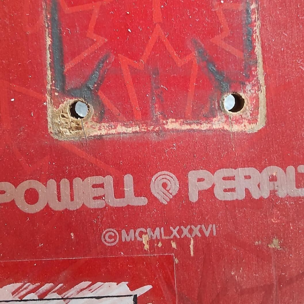 vintage 80's POWELL PERALTA KEVIN HARRIS skateboard deck original - 4