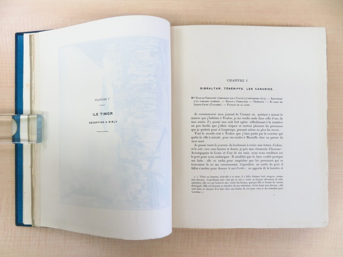 Freycinet' Rare 1927 First Edition of 'Journal de Madame Rose de Saulces de - 5