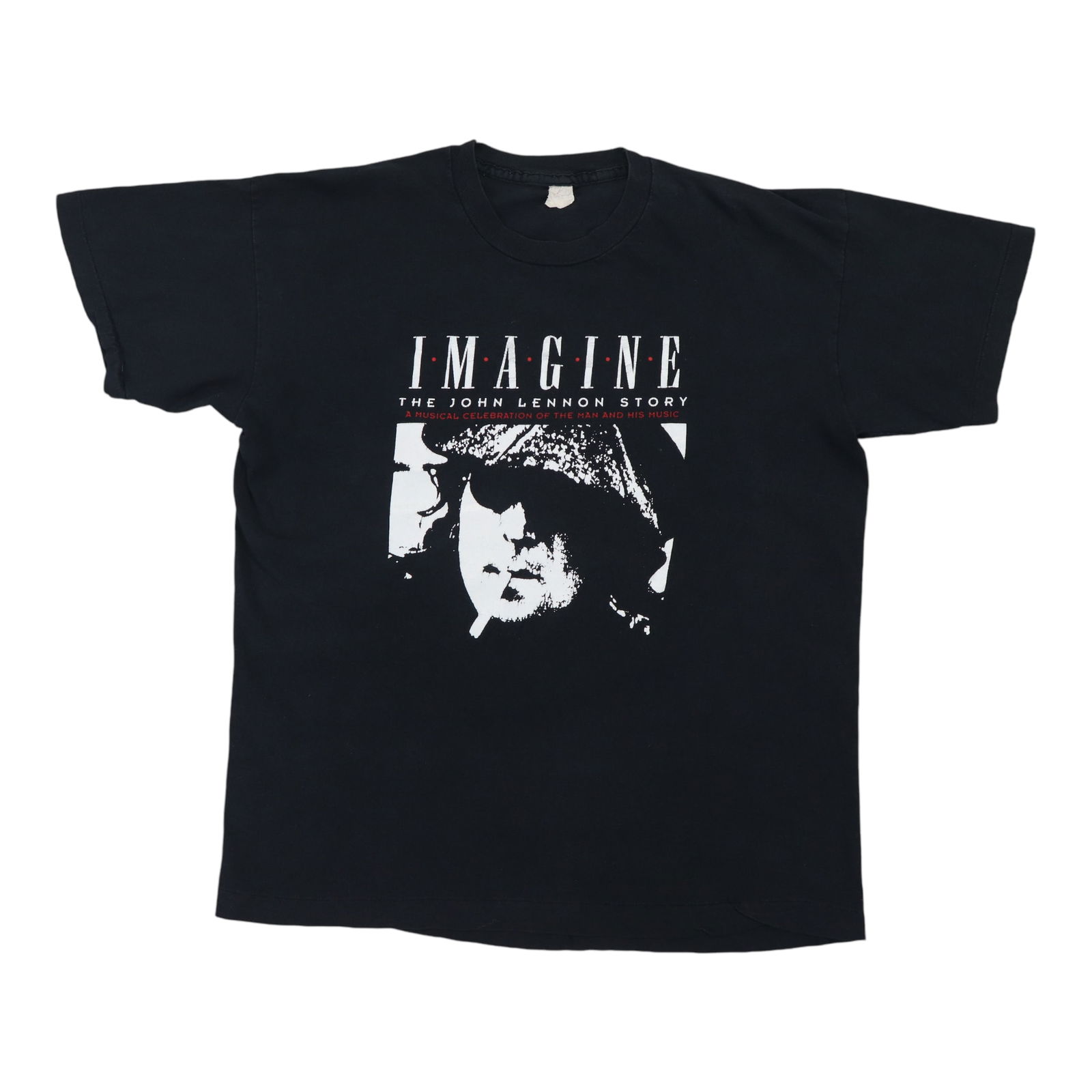 Shirt 1980s John Lennon Imagine: Shirt 1980s John Lennon Imagine This listing features Shirt 1980s John Lennon Imagine. Item specifics are provided below. Item Specifics: Size: Unreadable Tag Size: Unreadable Material: 100% Cotton