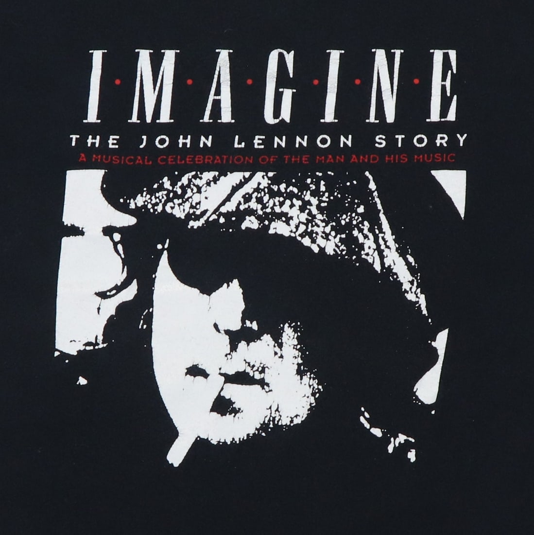 Shirt 1980s John Lennon Imagine - 3