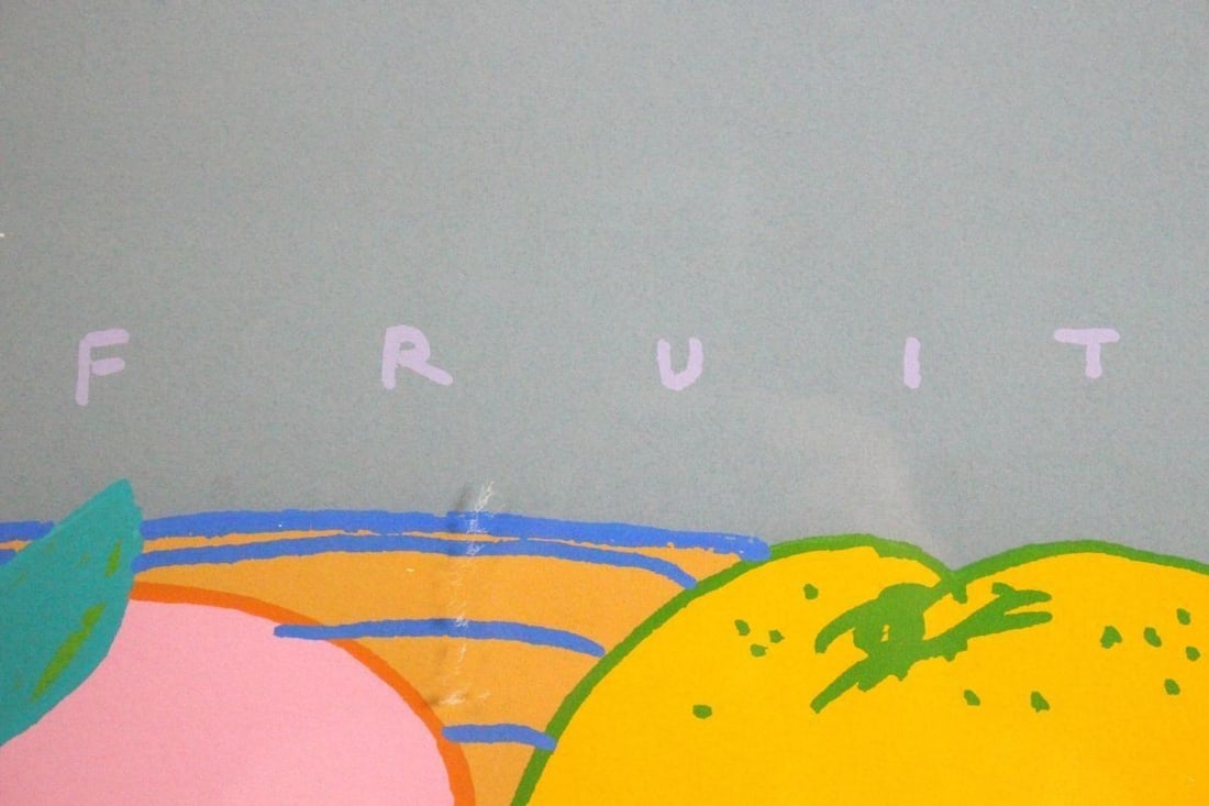 Australia Ken Done FRUIT FLOWER Large Silkscreen Print Signed 52/ 300 Pop Art - 6