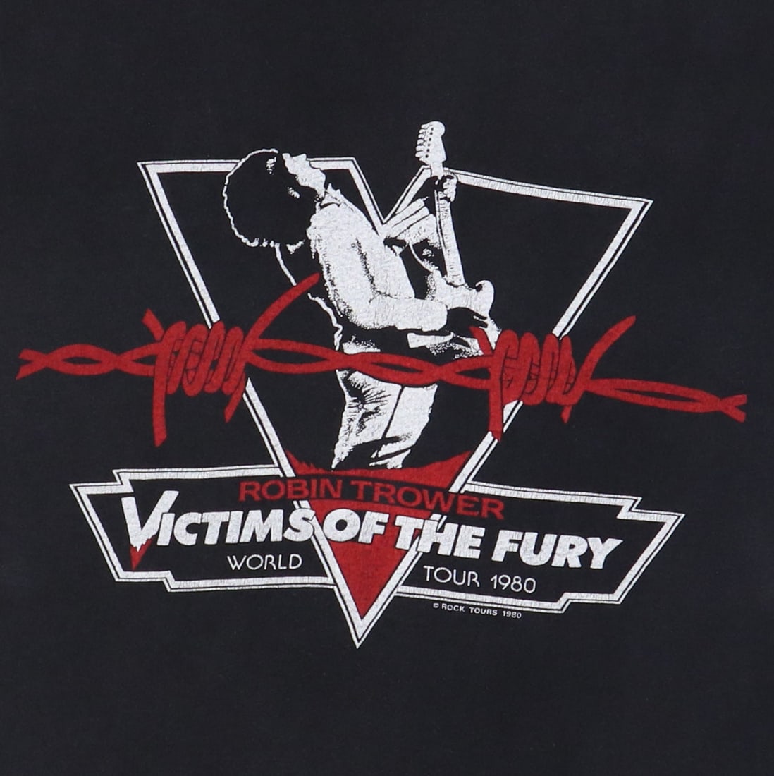 Shirt 1980 Robin Trower World Tour - 3