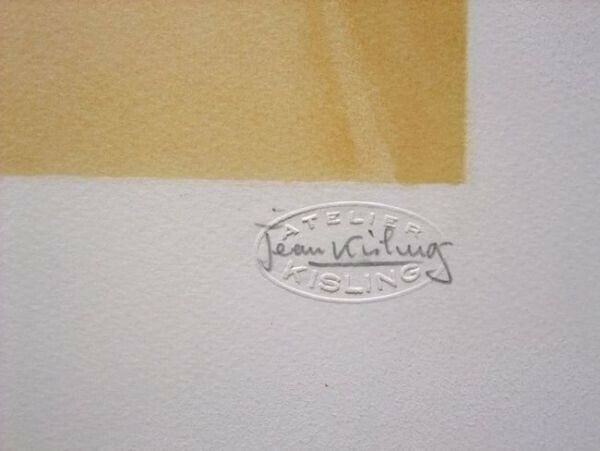 Numbered Moise Kisling Lithograph Estampe Women Portrait Signed - 7