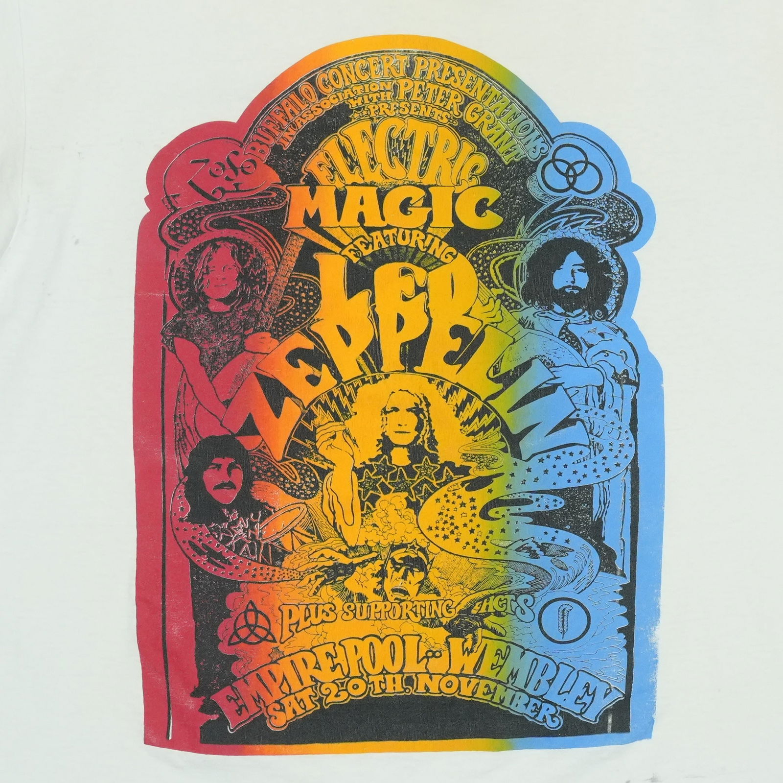 Shirt 1980s Led Zeppelin Electric Magic - 3