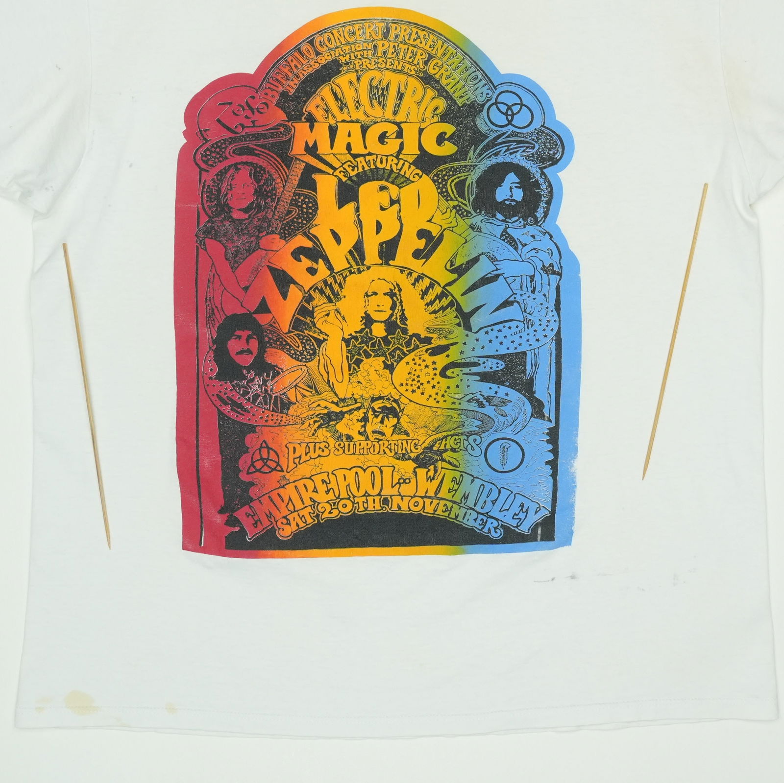 Shirt 1980s Led Zeppelin Electric Magic - 4
