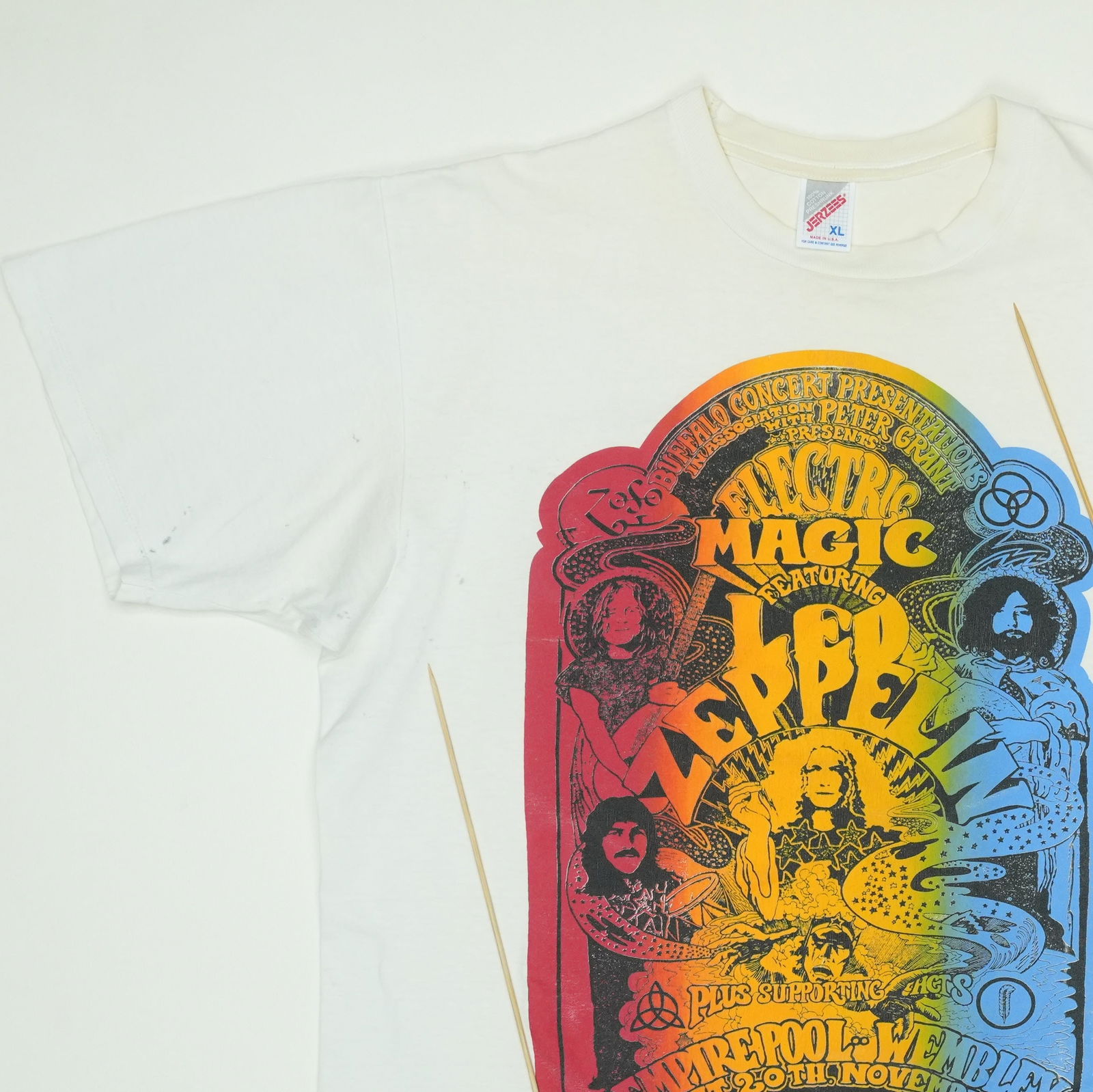Shirt 1980s Led Zeppelin Electric Magic - 5