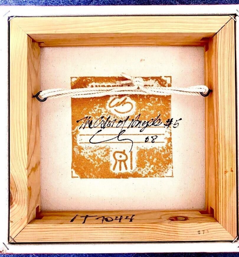 Art Andy Lakey -The color of angels Original Painting on Canvas Signed Spiritual - 2