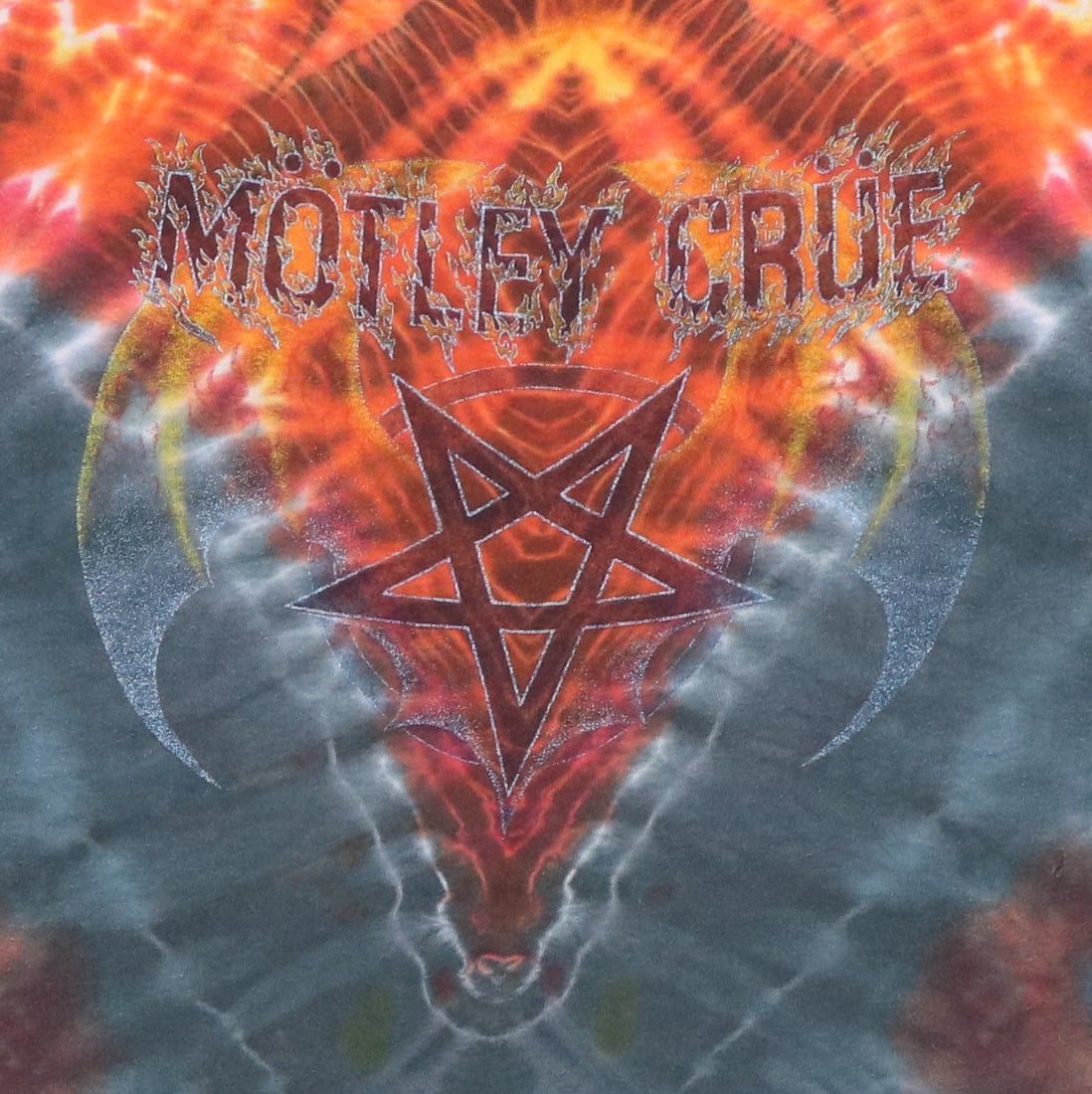 Shirt 1980s Motley Crue Symmetria Tie Dye - 3