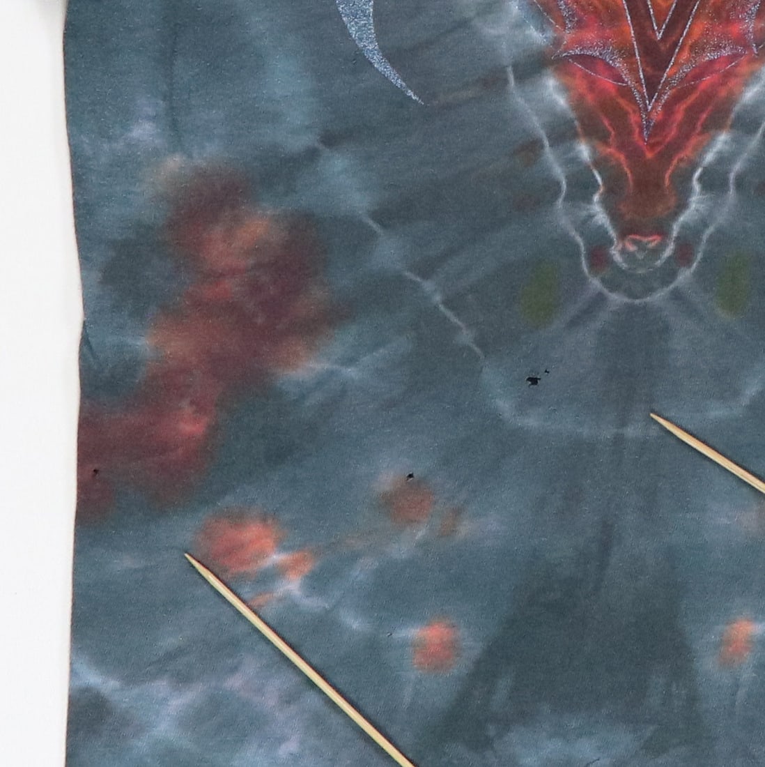 Shirt 1980s Motley Crue Symmetria Tie Dye - 4