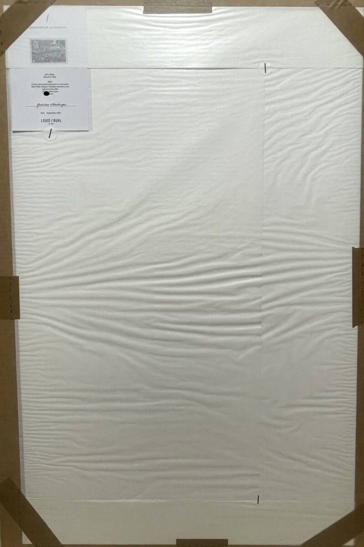 ED35 Eric Haze Electric City Silkscreen Print - 2