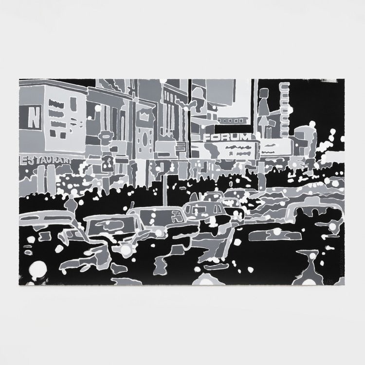 ED35 Eric Haze Electric City Silkscreen Print - 5