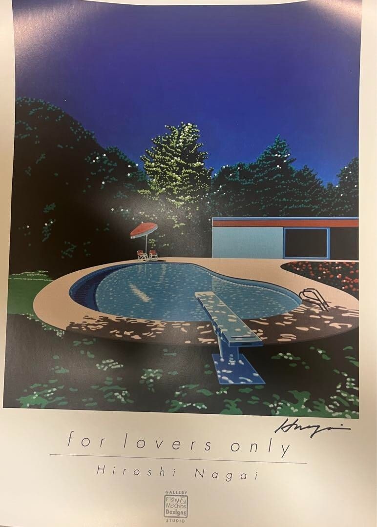 poster Hiroshi Nagai For lovers only signed: poster Hiroshi Nagai For lovers only signed This listing features poster Hiroshi Nagai For lovers only signed. Item specifics are provided below. Item Specifics: Artist: Hiroshi Nagai Type: Poster Ori