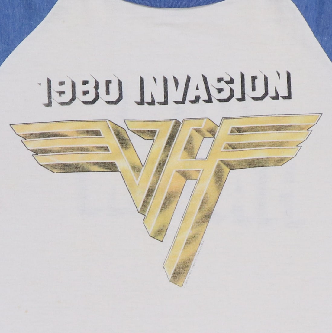 Shirt 1980 Van Halen Invasion Tour Jersey - 3