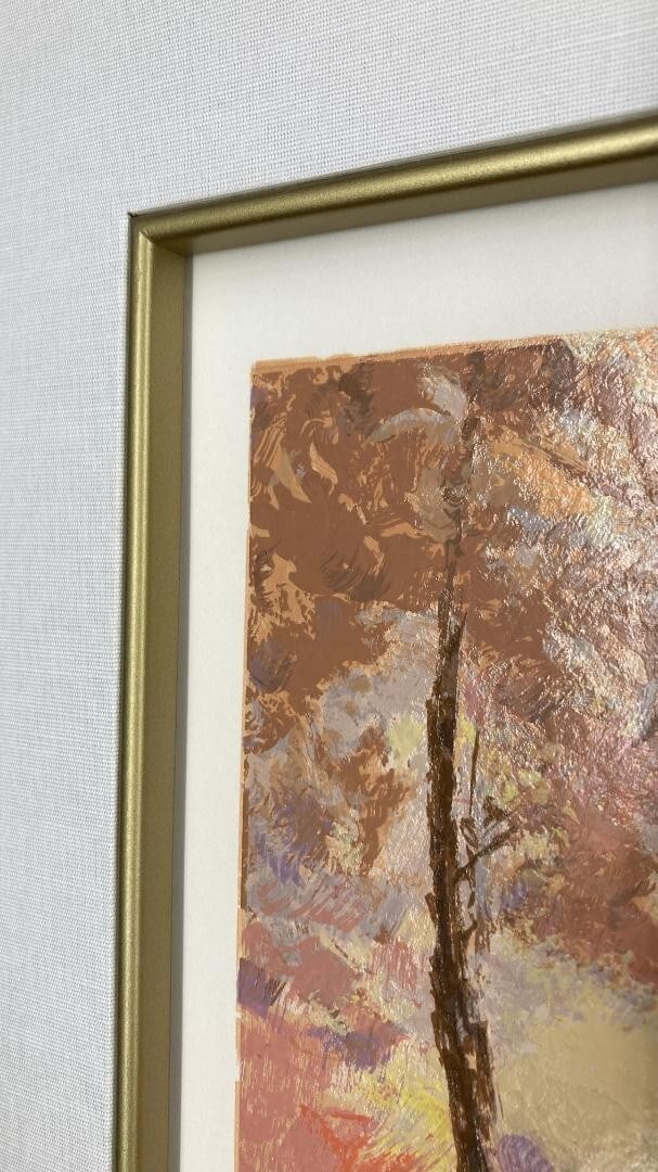 Print Mark King Silk Screen Serigraph Hunt Series Setting Out USA Signed - 6