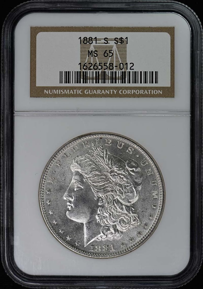 MS65 1881-S Morgan Dollar S$1 NGC (1 of 1)