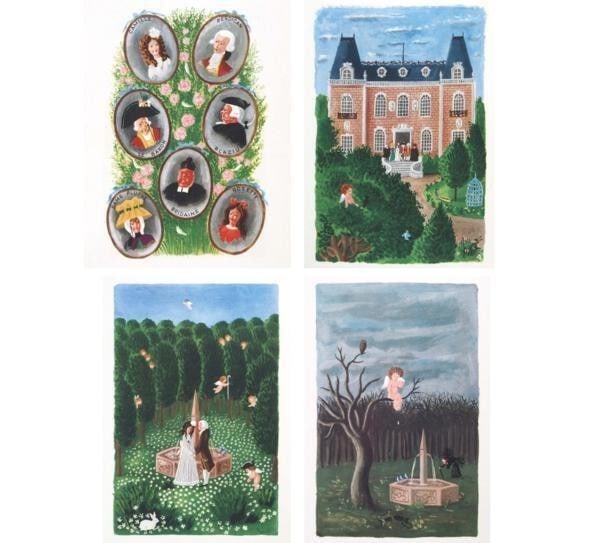 Lithograph Raymond Peynet Illustrated Book 1944 On Ne Badine Pas Avec LAmour (1 of 3)