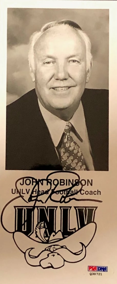 Photo John Robinson Autographed 4X9 (1 of 1)