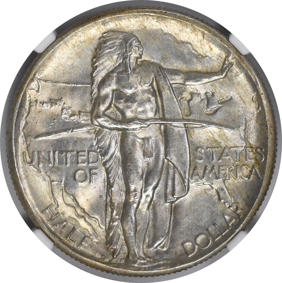 NGC Oregon Commemorative Silver Half Dollar 1933-D MS67 - 2
