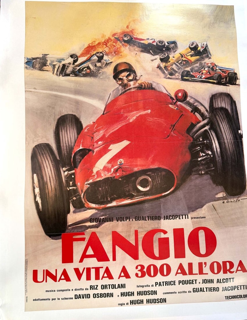 All'Ora Fangio Averardo Ciriello Maserati 250F Original Una Vita A 300 - 5