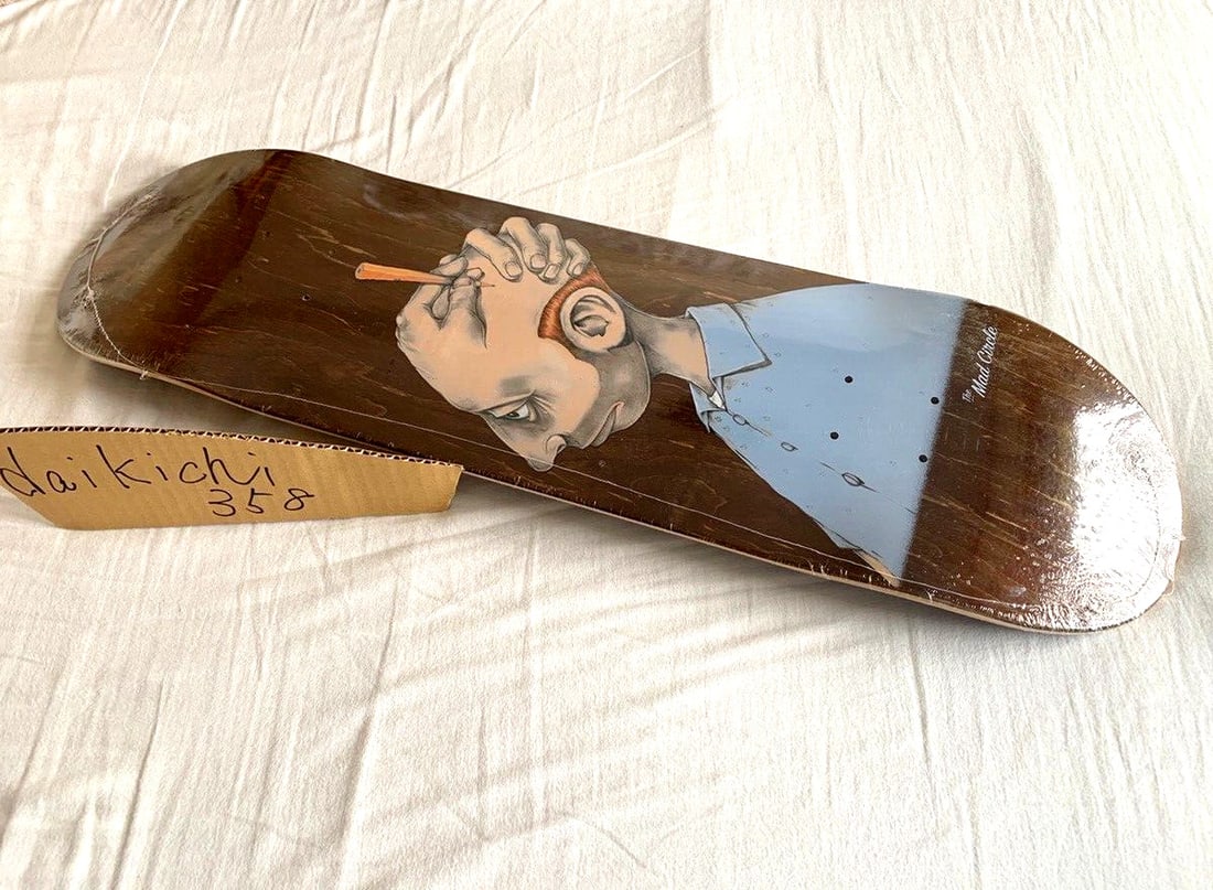 unused skateboard deck - Barry Mcgee x Mad Circle skateboard deck new: unused skateboard deck - Barry Mcgee x Mad Circle skateboard deck new This listing features unused skateboard deck - Barry Mcgee x Mad Circle skateboard deck new. Item specifics are provided below. 