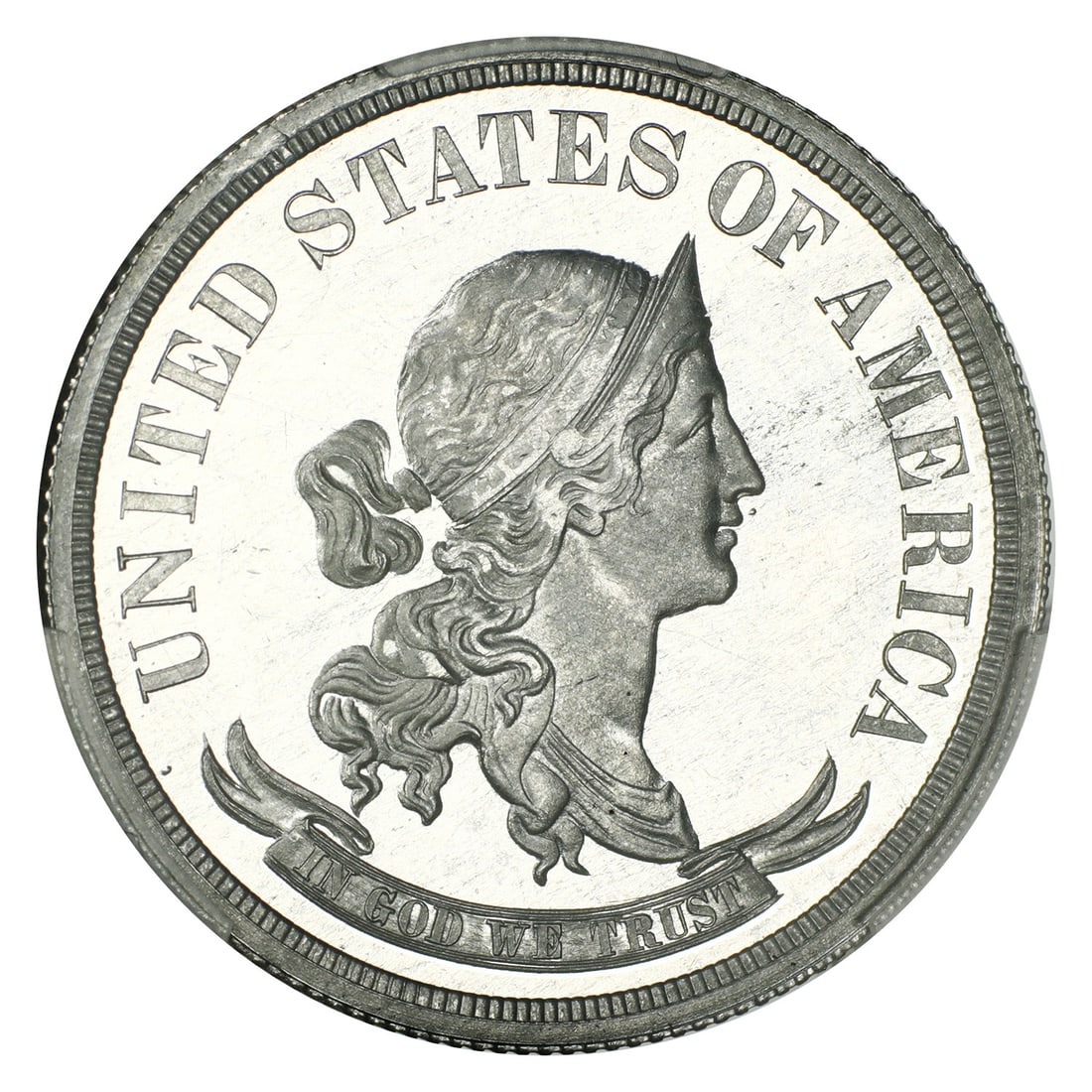 Patterns - Pattern: 1870 50C PCGS/ CAC PR65CAM (J-955) - 5