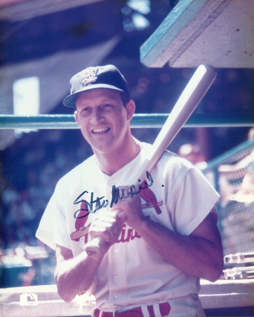 Photo Stan Musial Autographed 8x10 (1 of 1)