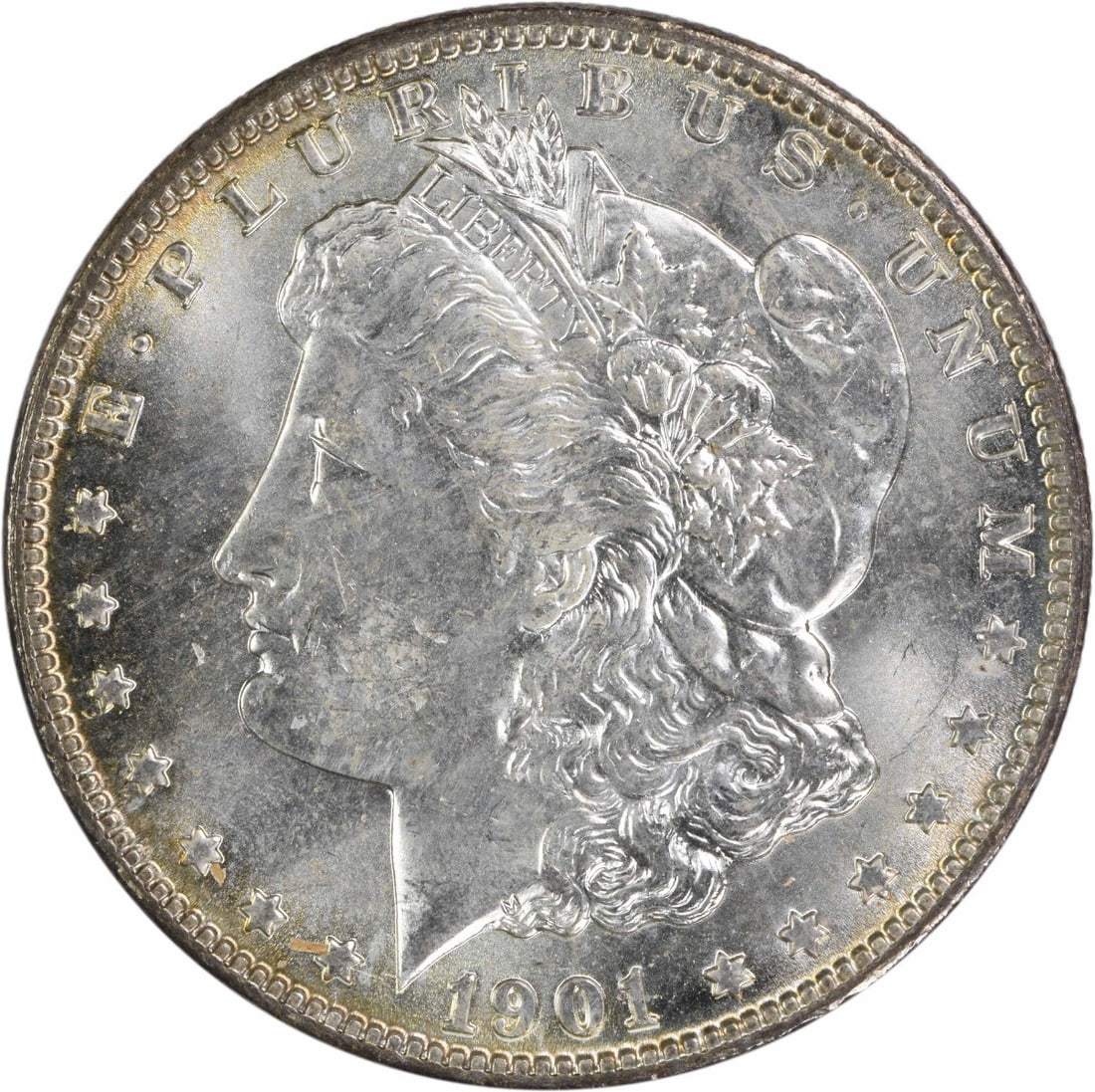 Uncertified 1901-O Morgan Silver Dollar Choice BU Toned: Uncertified 1901-O Morgan Silver Dollar Choice BU Toned This listing features Uncertified 1901-O Morgan Silver Dollar Choice BU Toned. Item specifics are provided below. Item Specifics: Country Of