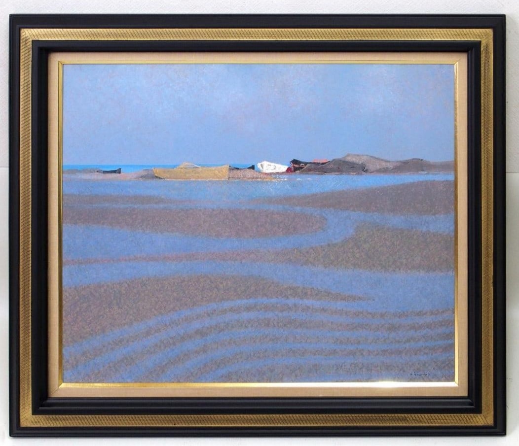 French Landscape - Andr Bourri Le soir sur la grve 1991 Oil on Canvas - Boats: French Landscape - Andr Bourri Le soir sur la grve 1991 Oil on Canvas - Boats This listing features French Landscape - Andr Bourri Le soir sur la grve 1991 Oil on Canvas - Boats. Item specifics are
