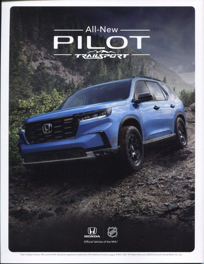 (BAS) Matthew Tkachuk Autographed 2023 NHL All Star Game Official Program - 2