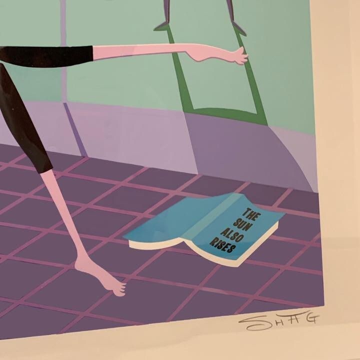 #005 Shag Silkscreen Poster Edition Autographed - 4