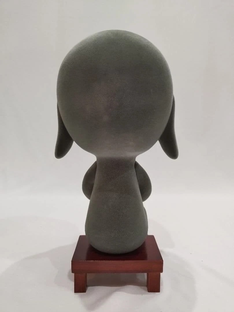 Sculpture Yoshitomo Nara Mini Thinker mixed media 28cm Art Collectible - 6