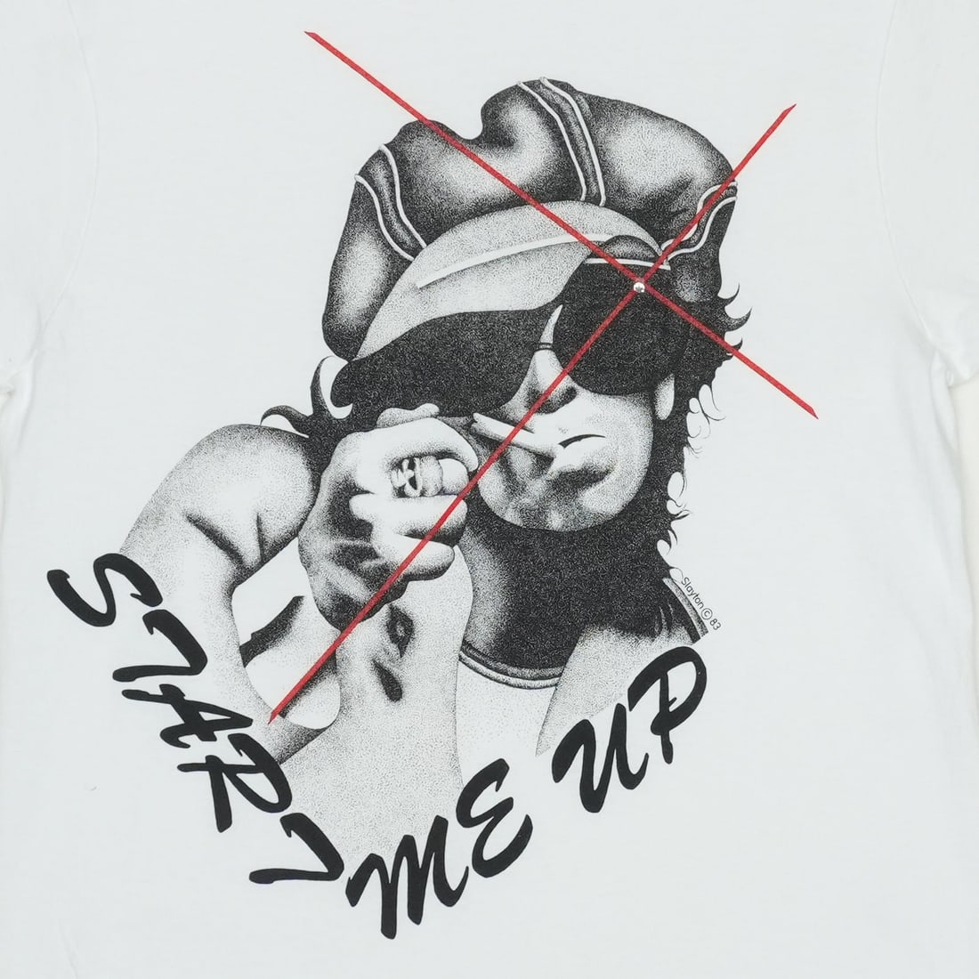 Shirt 1980s Keith Richards Start Me Up Andrew Slayton - 3