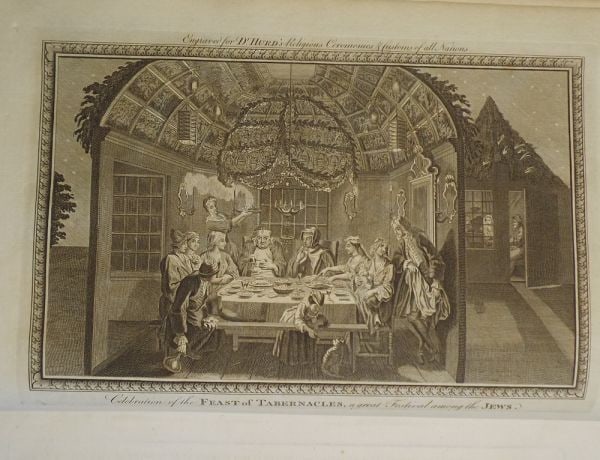 Japan William Hurd Religious Rites Customs of All Nations Illustrated 1790 Folio - 8