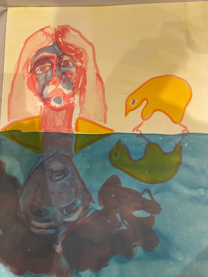 Limited to 40 - Rosalind Nashashibi Lithograph Edition - Signed - 2