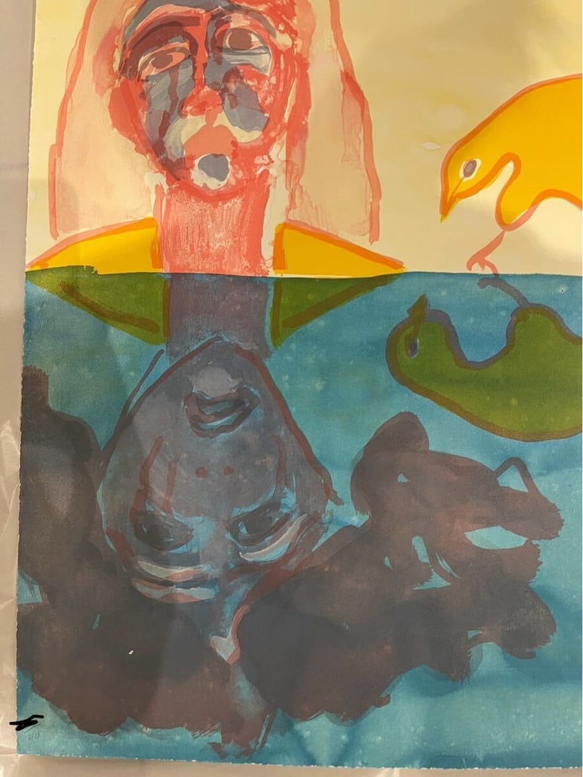 Limited to 40 - Rosalind Nashashibi Lithograph Edition - Signed - 3