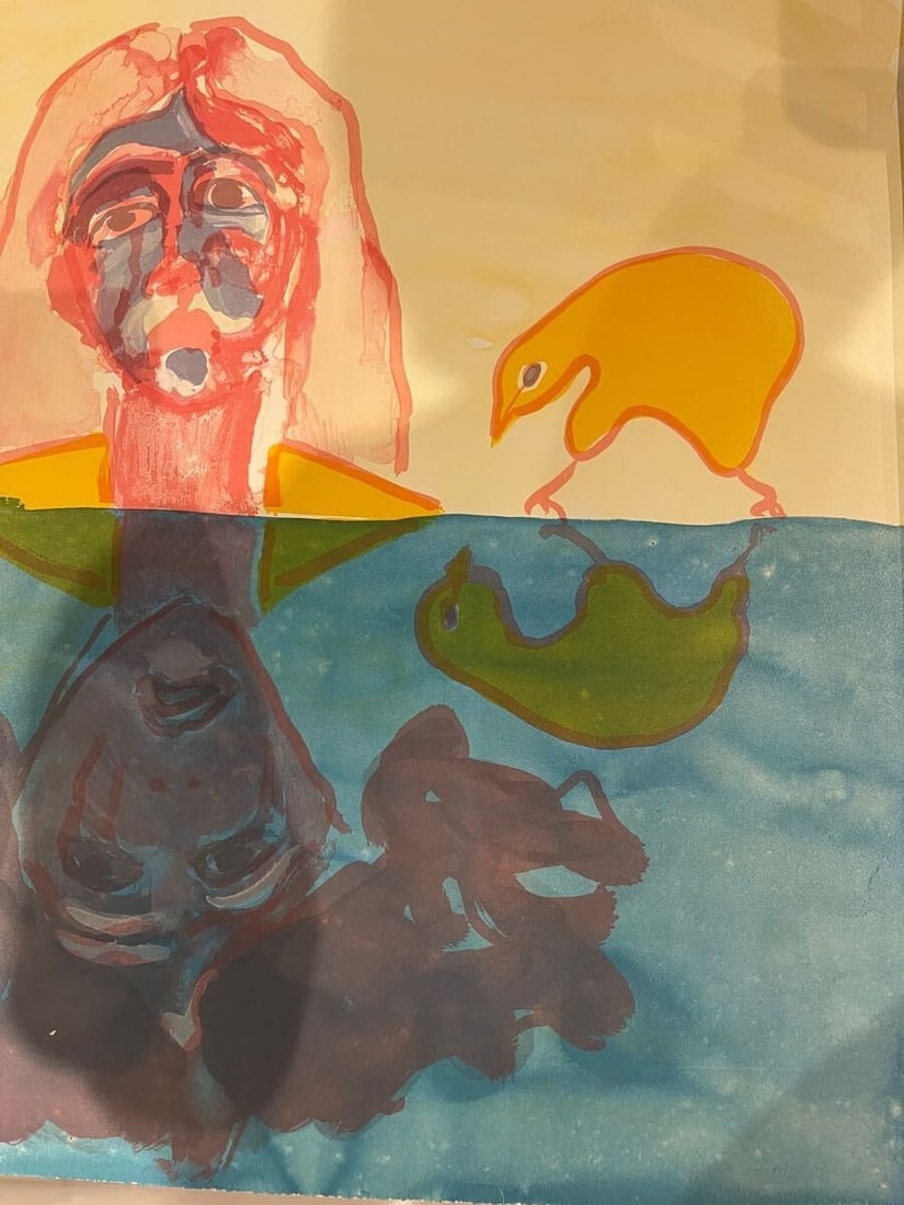 Limited to 40 - Rosalind Nashashibi Lithograph Edition - Signed - 4