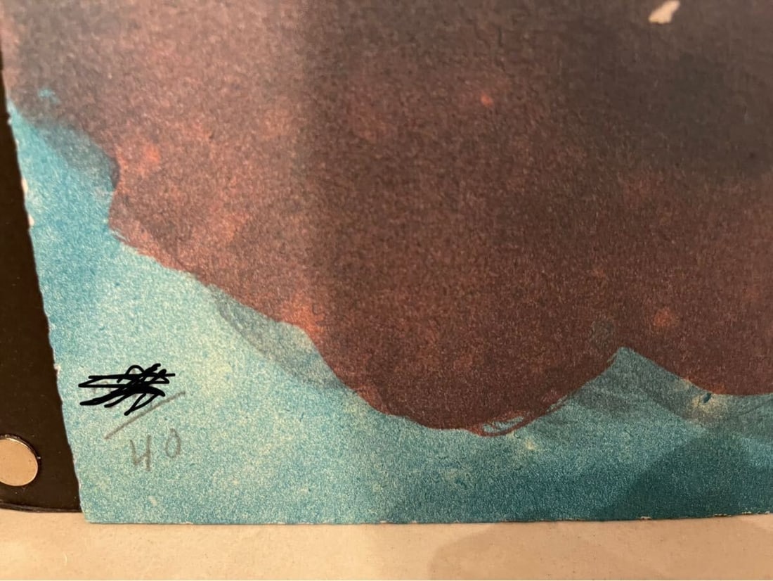 Limited to 40 - Rosalind Nashashibi Lithograph Edition - Signed - 7