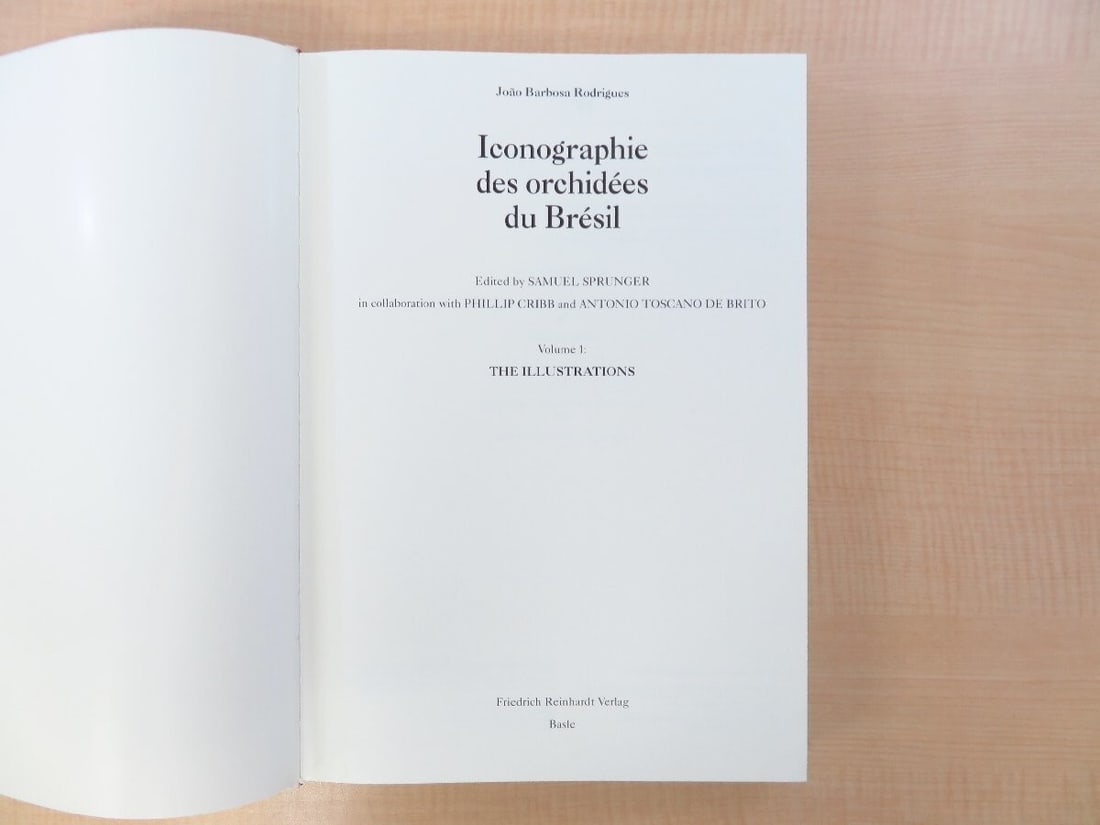 Vol Joao Barbosa Rodrigues: Iconographie des orchides du Brsil Complete in 2 - 9