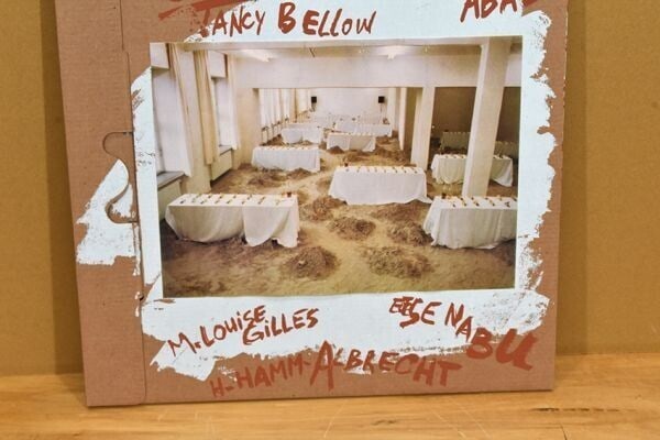 Slipcase Wolf Vostell FLUXUS OOERA 2 LP Set 1984 Multhipla Records Silk Screen - 3